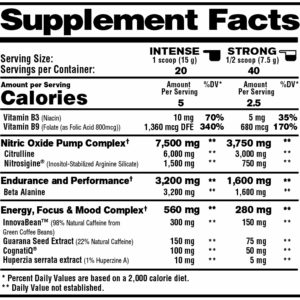 1UP Nutrition All In One Pre Workout