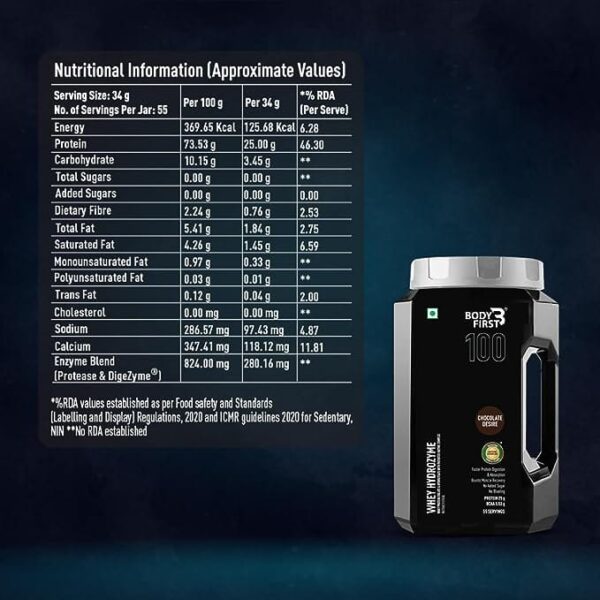 Bodyfirst Nutrition Whey Hydrozyme