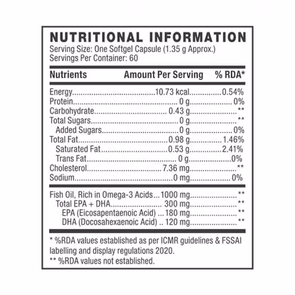Gnc Fish Oil 1000mg - product image