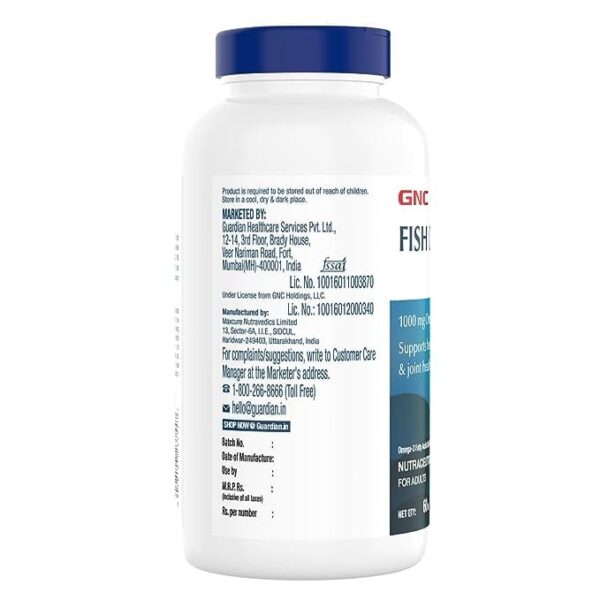 Gnc Fish Oil 1000mg