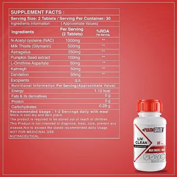 Pharmgrade LIV Clean - product image