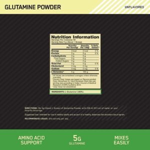 Optimum Nutrition L-Glutamine Powder