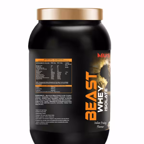 Muscle One Beast Whey Isolate Protein - product image