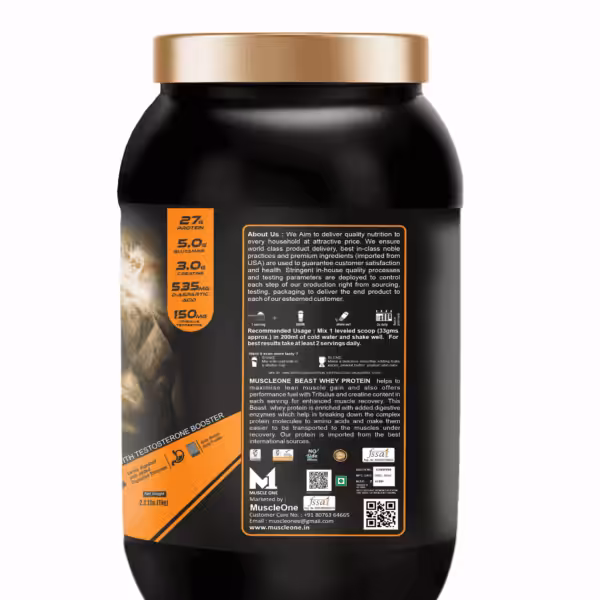 Muscle One Beast Whey Isolate Protein - product image
