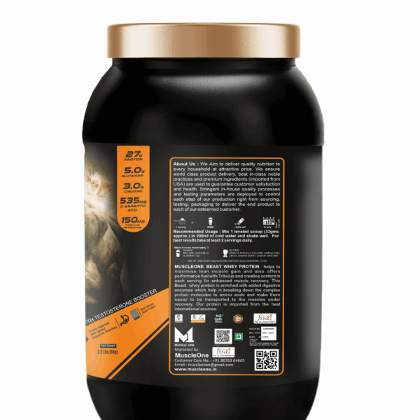 Muscle One Beast Whey Isolate Protein
