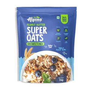 Alpino High Protein Rolled Oats Honey 1kg