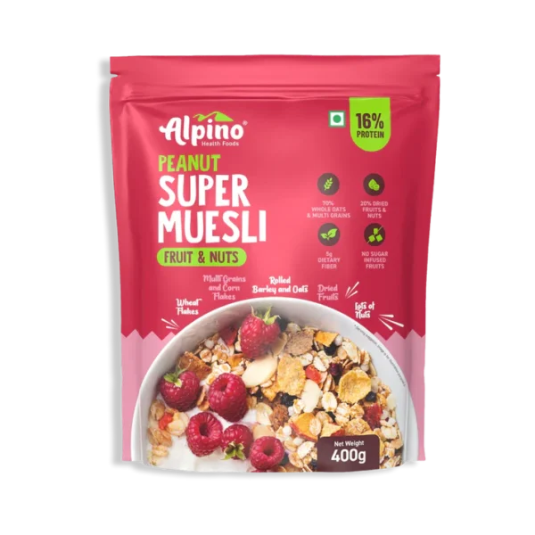 Alpino Peanut Super Muesli