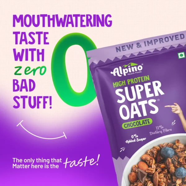 Alpino Super Oats - High Protein Rolled Oats