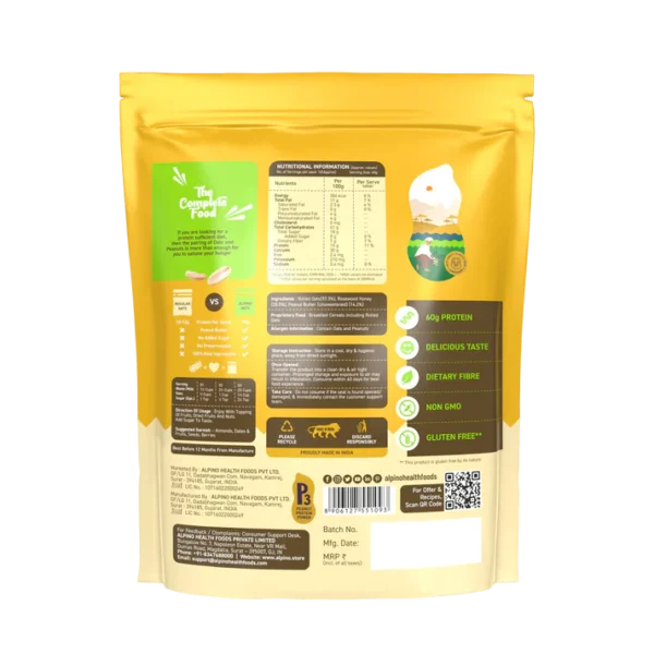 Alpino Super Oats - High Protein Rolled Oats