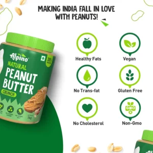 Alpino Natural Peanut Butter Crunch