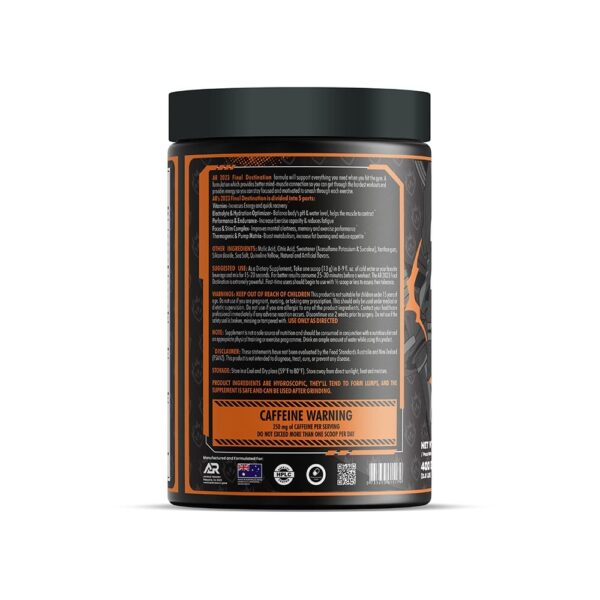 Anabolic Research 2023 Final Destination Pre-Workout