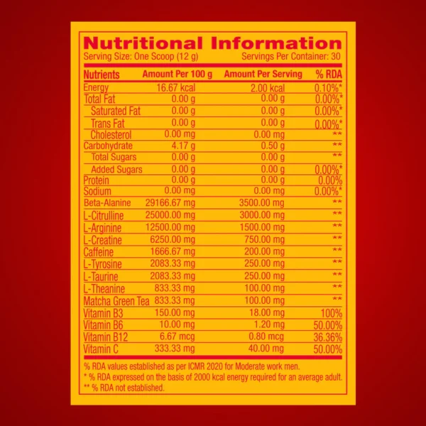 GNC Pro Performance Pre-Workout