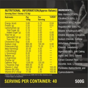 Healthfarm ThPreX Pre-Workout