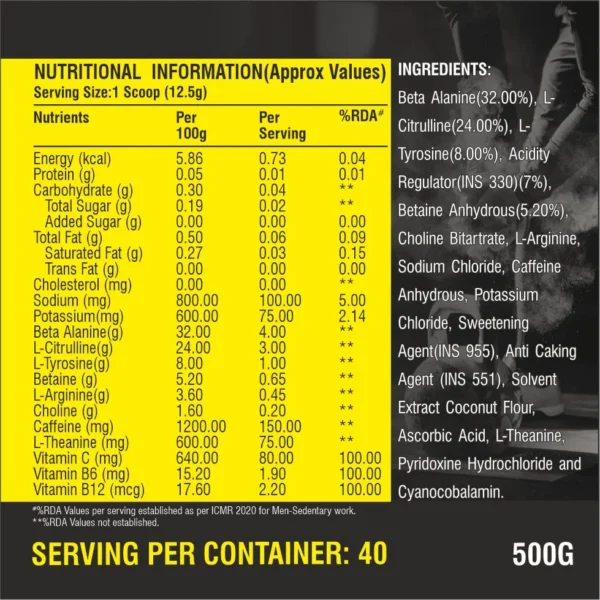 Healthfarm ThPreX Pre-Workout