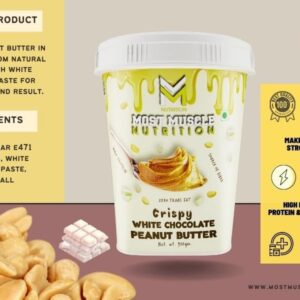 Most Muscle Nutrition Crispy White Chocolate Peanut Butter