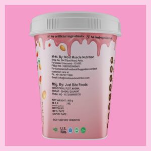 Most Muscle Nutrition Strawberry Peanut Butter All Natural Organic Peanut Butter