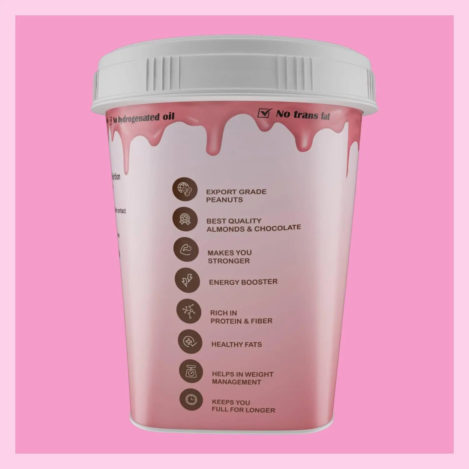 Most Muscle Nutrition Strawberry Peanut Butter All Natural Organic Peanut Butter - product image