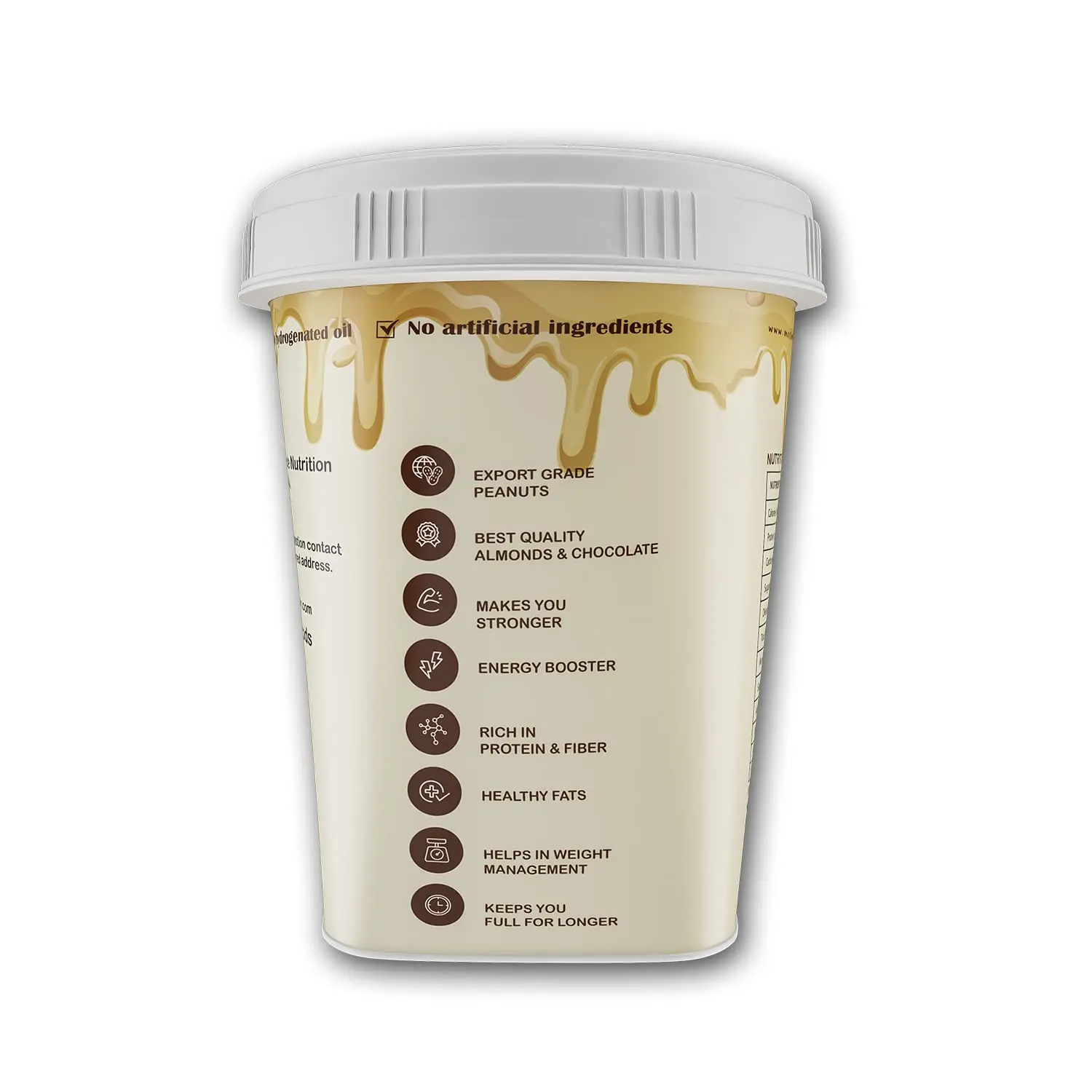 Most Muscle Nutrition Crispy White Chocolate Peanut Butter - Image 4