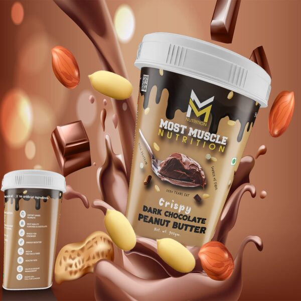 Most Muscle Nutrition Crispy Dark Chocolate Peanut Butter