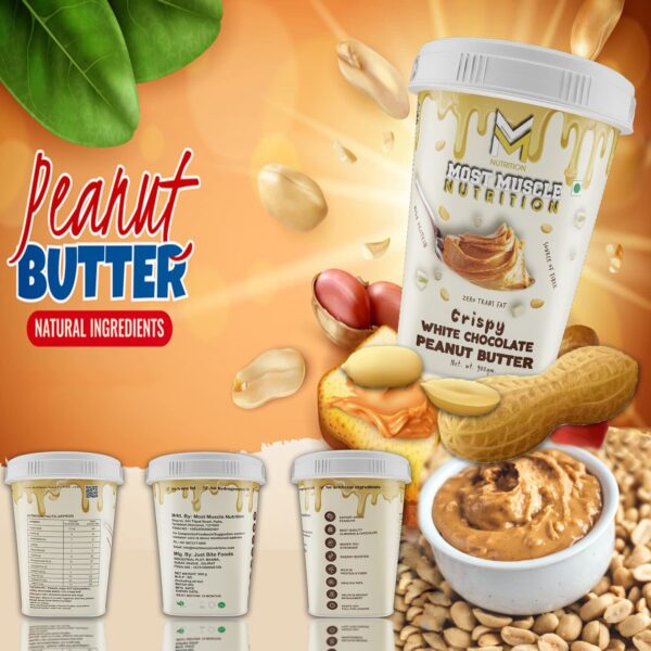 Most Muscle Nutrition Crispy White Chocolate Peanut Butter