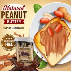 Most Muscle Nutrition Crispy Dark Chocolate Peanut Butter