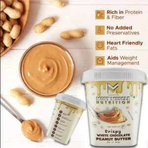 Most Muscle Nutrition Crispy White Chocolate Peanut Butter