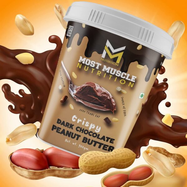 Most Muscle Nutrition Crispy Dark Chocolate Peanut Butter