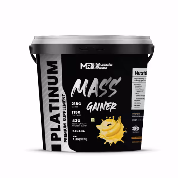 Muscle Raze Platinum Mass Gainer - Sports Nutrition Supplement