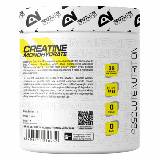 Absolute Nutrition’s Alpha Series Exclusive Creatine Monohydrate 100 GMS