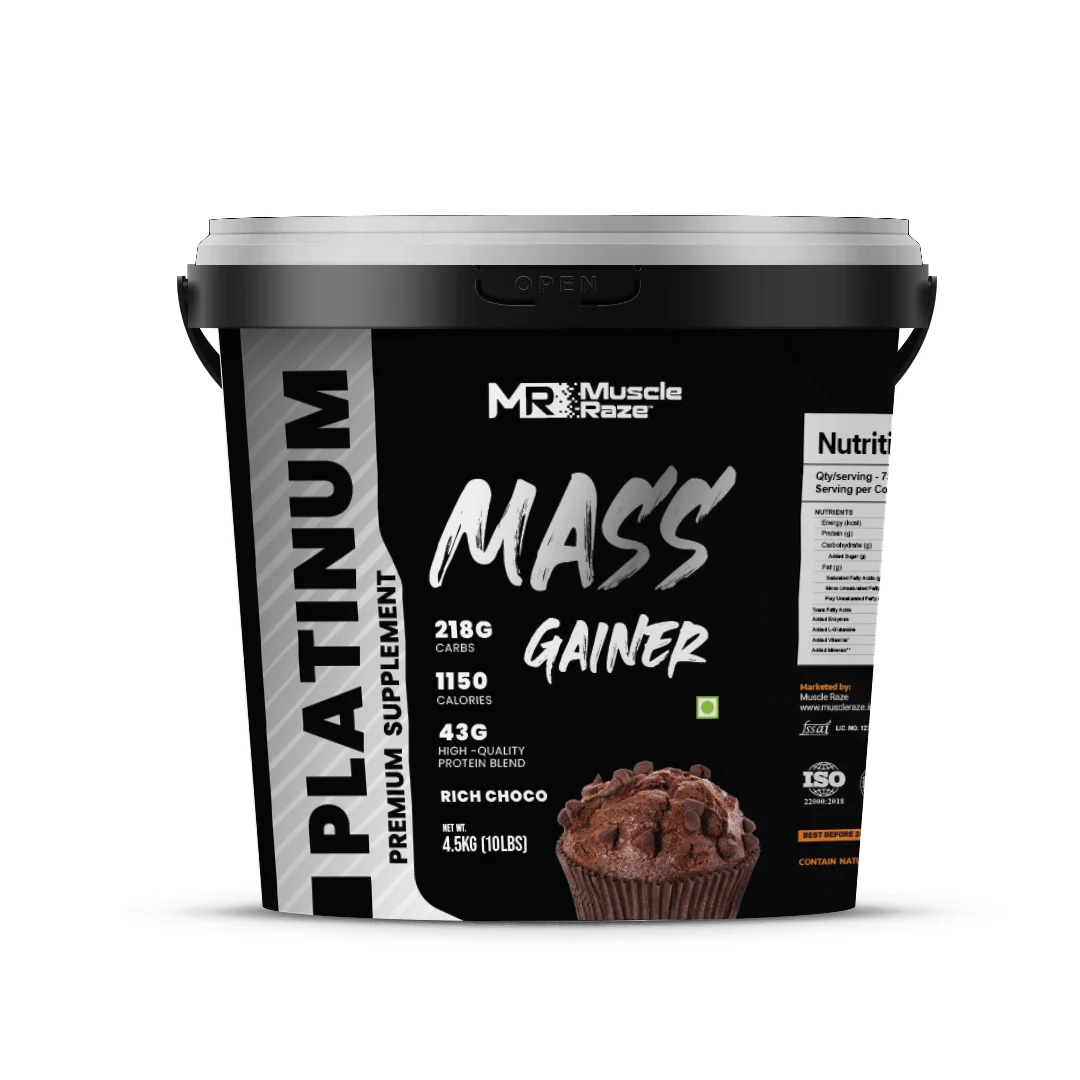 Muscle Raze Platinum Mass Gainer - Image 2