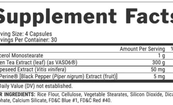 Nutrex Niox Extreme Pumps, Vascularity & Gains 120 Capsules