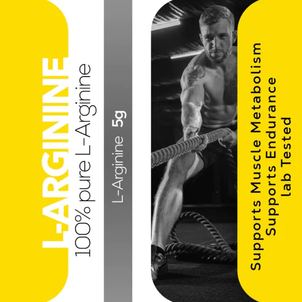 HealthFarm Pure L-Arginine Amino Acid