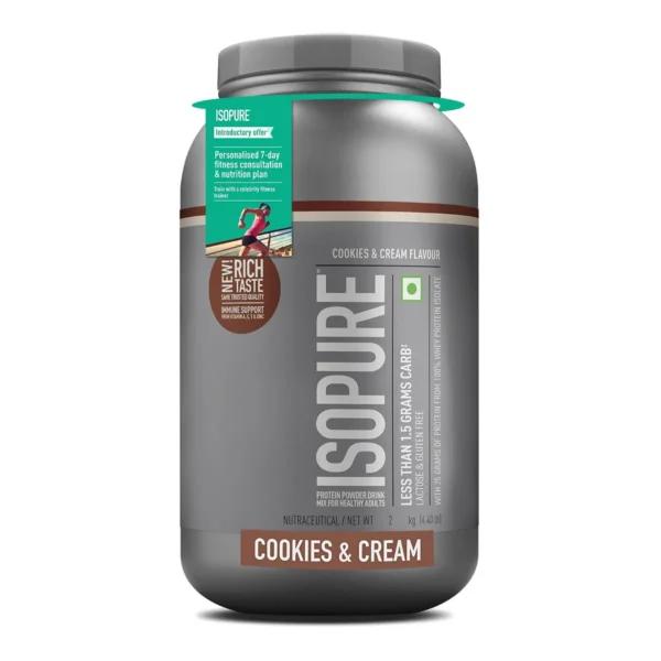 Isopure 100% Whey Protein Isolate Powder - 4.40 lbs(2 kg)