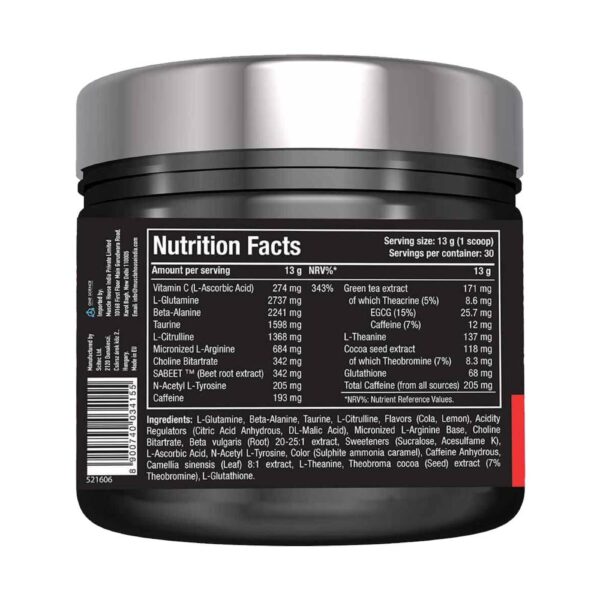 One Science Nutrition (OSN) Ghost Pre-Workout with Vitamin C and Green Tea Extract