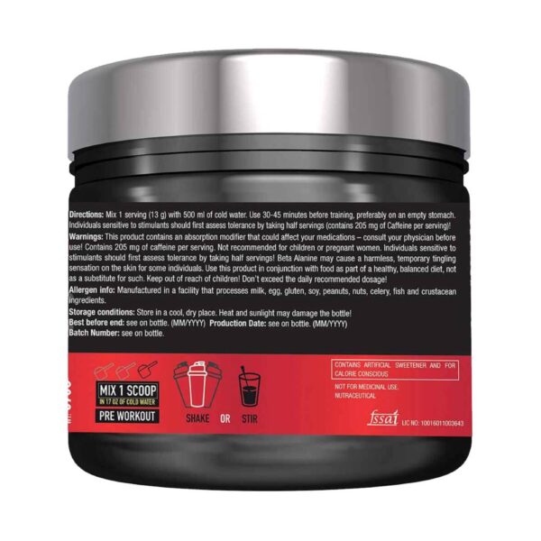 One Science Nutrition (OSN) Ghost Pre-Workout with Vitamin C and Green Tea Extract