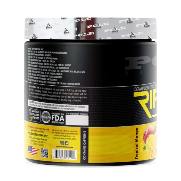 Pole Nutrition Ripper Fat Burner