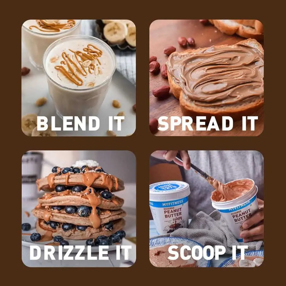 MyFitness Chocolate Peanut Butter 1.25KG Crunchy - Image 6