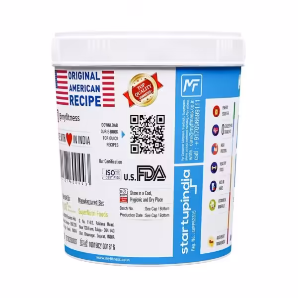 MyFitness Chocolate Peanut Butter 1.25KG Crunchy - product image