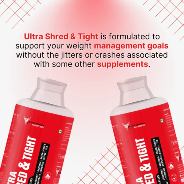 Transformium Nutrition Ultra Shred & Tight (Non- Stimulant Fat Burner With Carnitine)