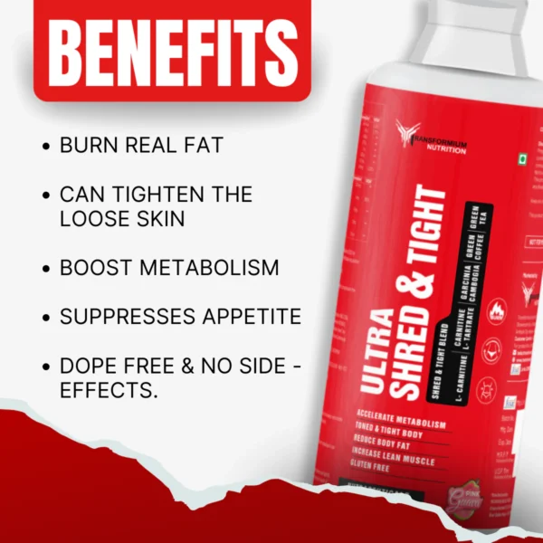 Transformium Nutrition Ultra Shred & Tight (Non- Stimulant Fat Burner With Carnitine)