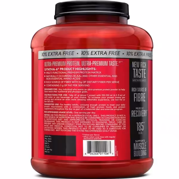BSN Syntha-6 ultra-premium Protein Powder 2.5KG - product image