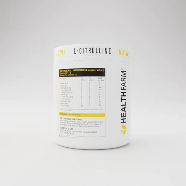 HealthFarm L-Citrulline Mallate (100gm)