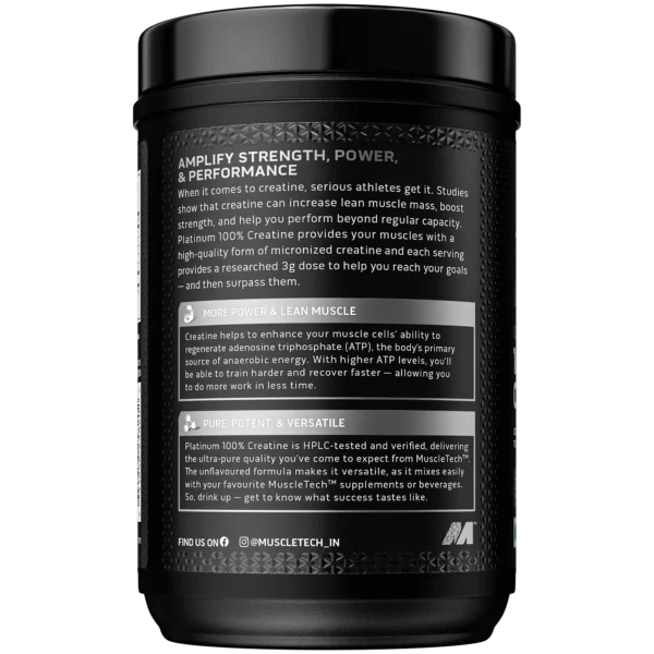 MuscleTech Platinum 100% Creatine 133 servings
