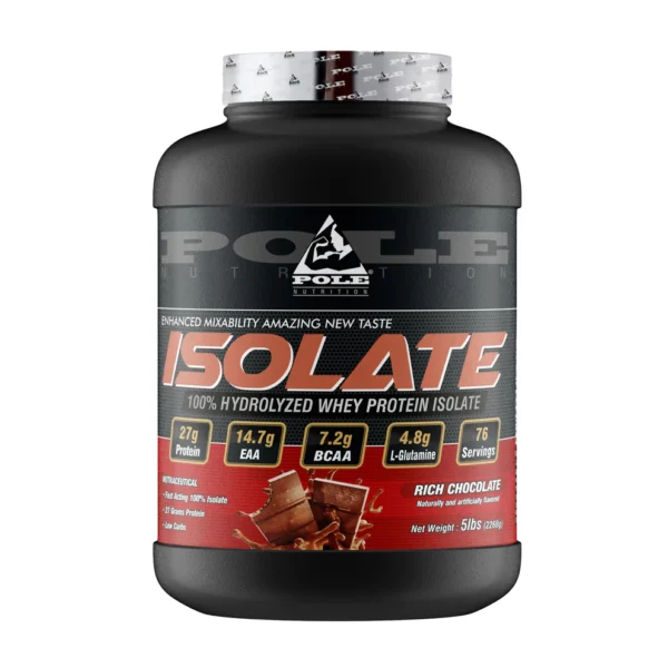 Pole Nutrition Isolate Protein, 5Lbs, 76 Servings