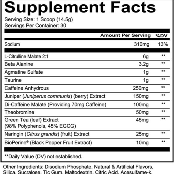 Redcon1 Total War Preworkout