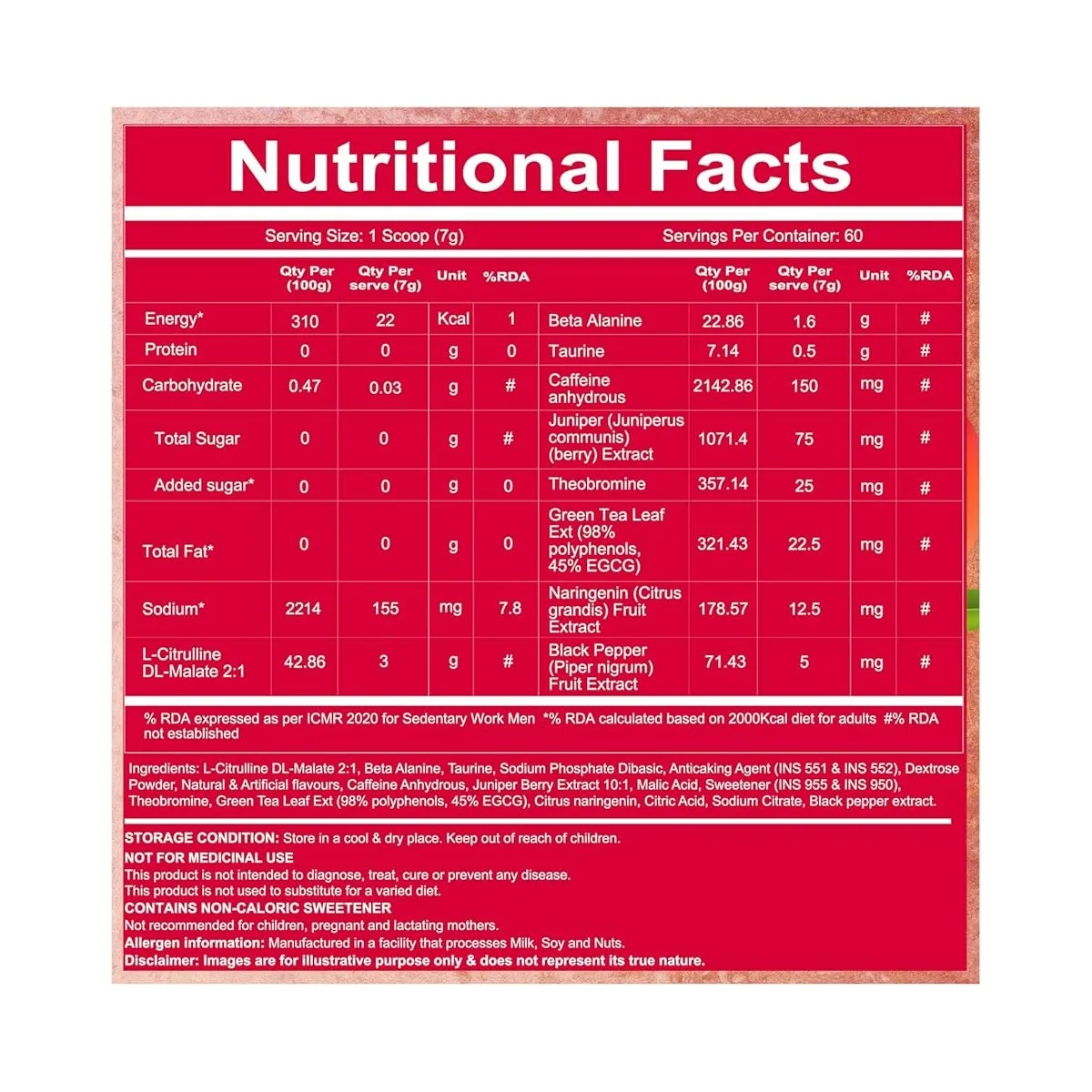 Redcon1 Total War Preworkout - Image 2