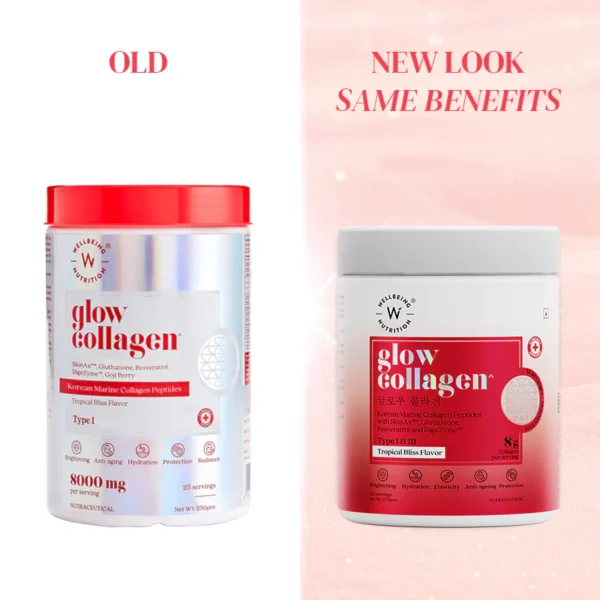 Wellbeing Nutrition Glow Korean Marine Collagen Peptides
