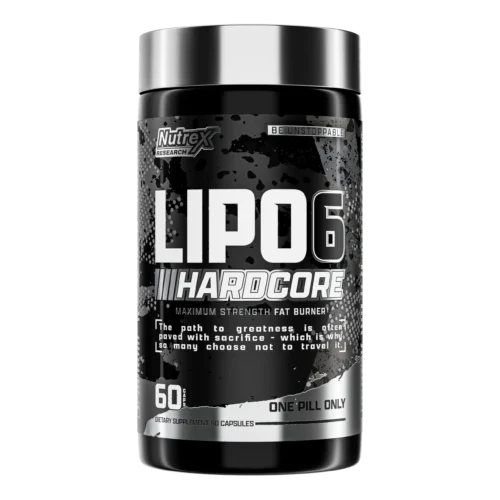 Nutrex Research Lipo6 Hardcore Fat Burner New