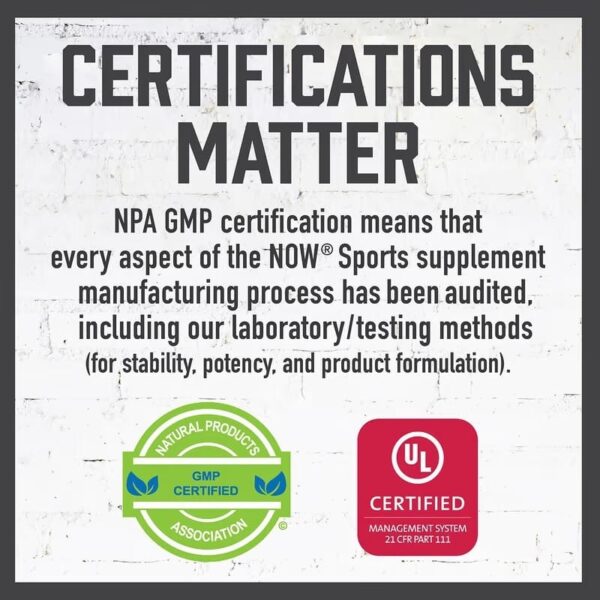 NOW Sports, Beta-Alanine, Endurance, 750 mg, 120 Veg Capsules