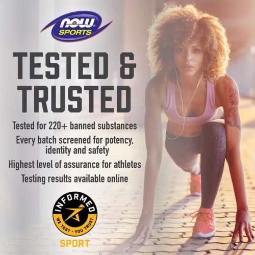NOW Sports, Arginine & Citrulline, 120 Veg Capsules - Image 5